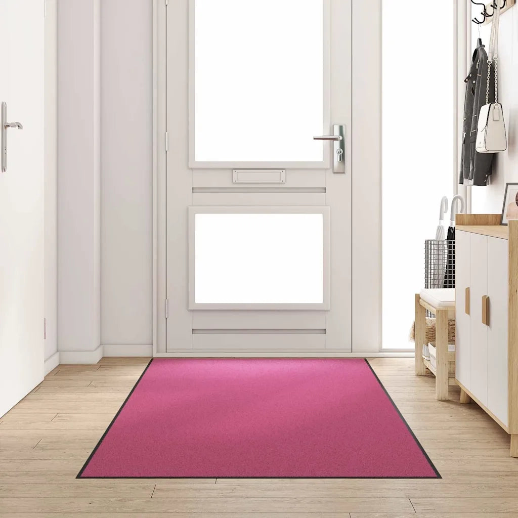 Tappetino Rosa e Nero 120 x 300 cm 100% Poliammide 4100742