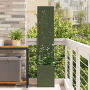 Schermo per privacy in giardino Oliver verde 32 x 32 x 150 cm 876381