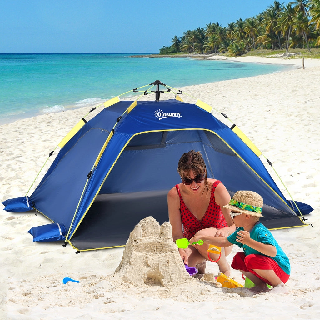 Tenda Pop-up da Giardino ¨C Minimal ¨C Azzurro 220x173x120 cm