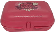 Lunchbox per Bambini da 2 Portate, Dimensioni Twin, Solo in Rosso