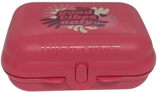 Lunchbox per Bambini da 2 Portate, Dimensioni Twin, Solo in Rosso