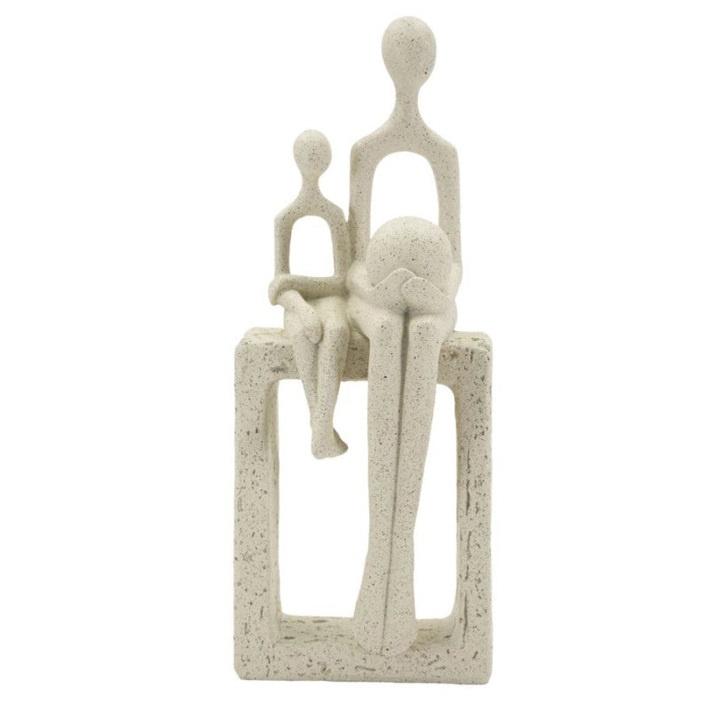 Statuetta Maternita' Stons cm 10x7,5x26