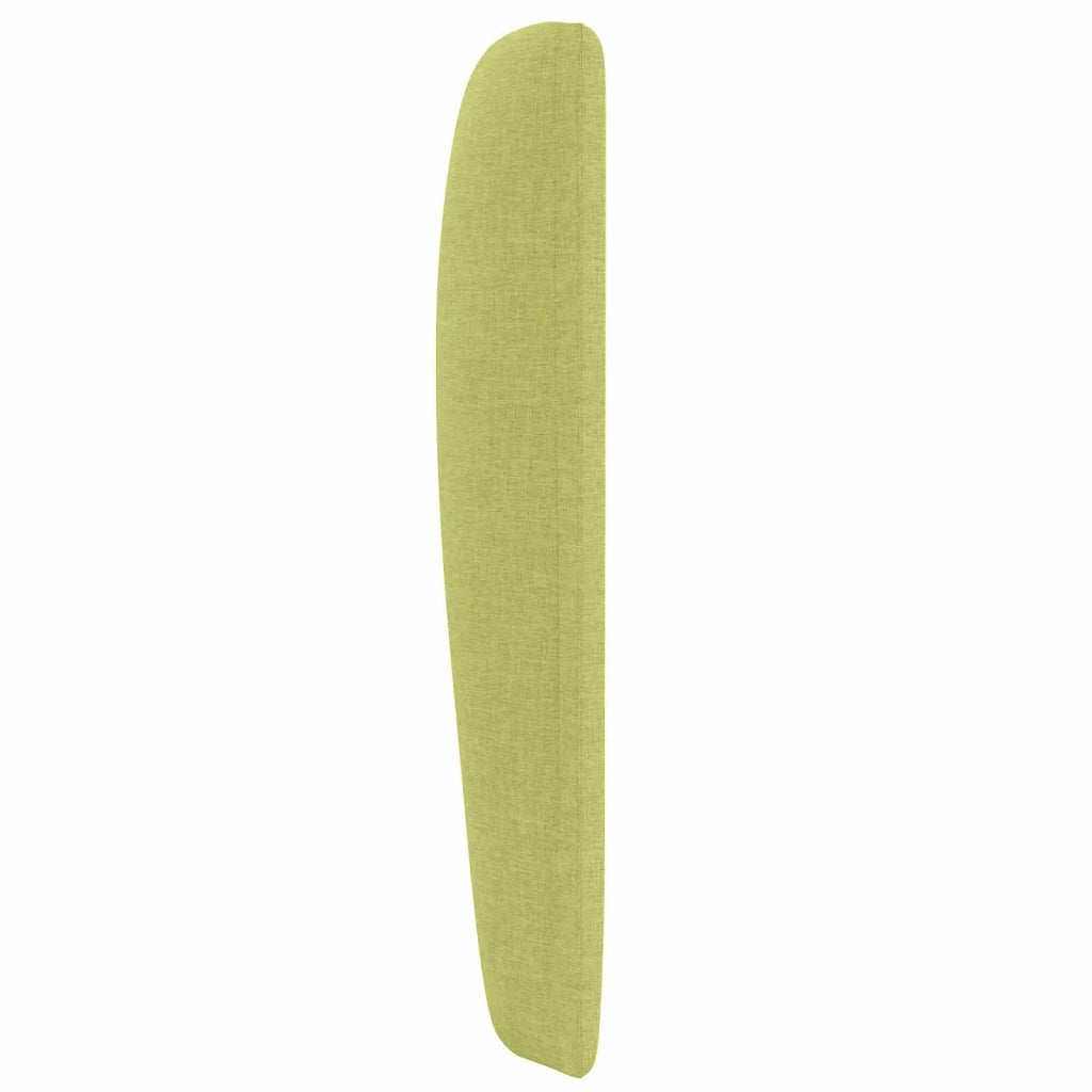 Orecchia della Testata Verde 80 x 23 x 6 cm Tessuto 346563