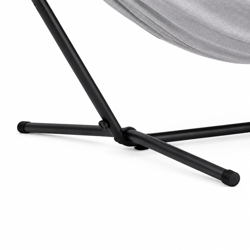 Base Per Amaca Supporto In Acciaio Verniciato A Polvere Regolabile 6 Livelli Struttura Stabile Con Piedini Antiscivolo Per Giardino Terrazzo Balcone 280 x 120 x 110 Cm Nero