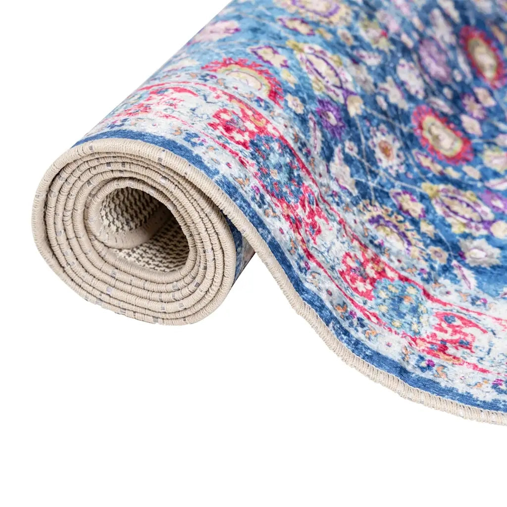 Tappeto Lavabile Multicolore 80x150 cm 136597
