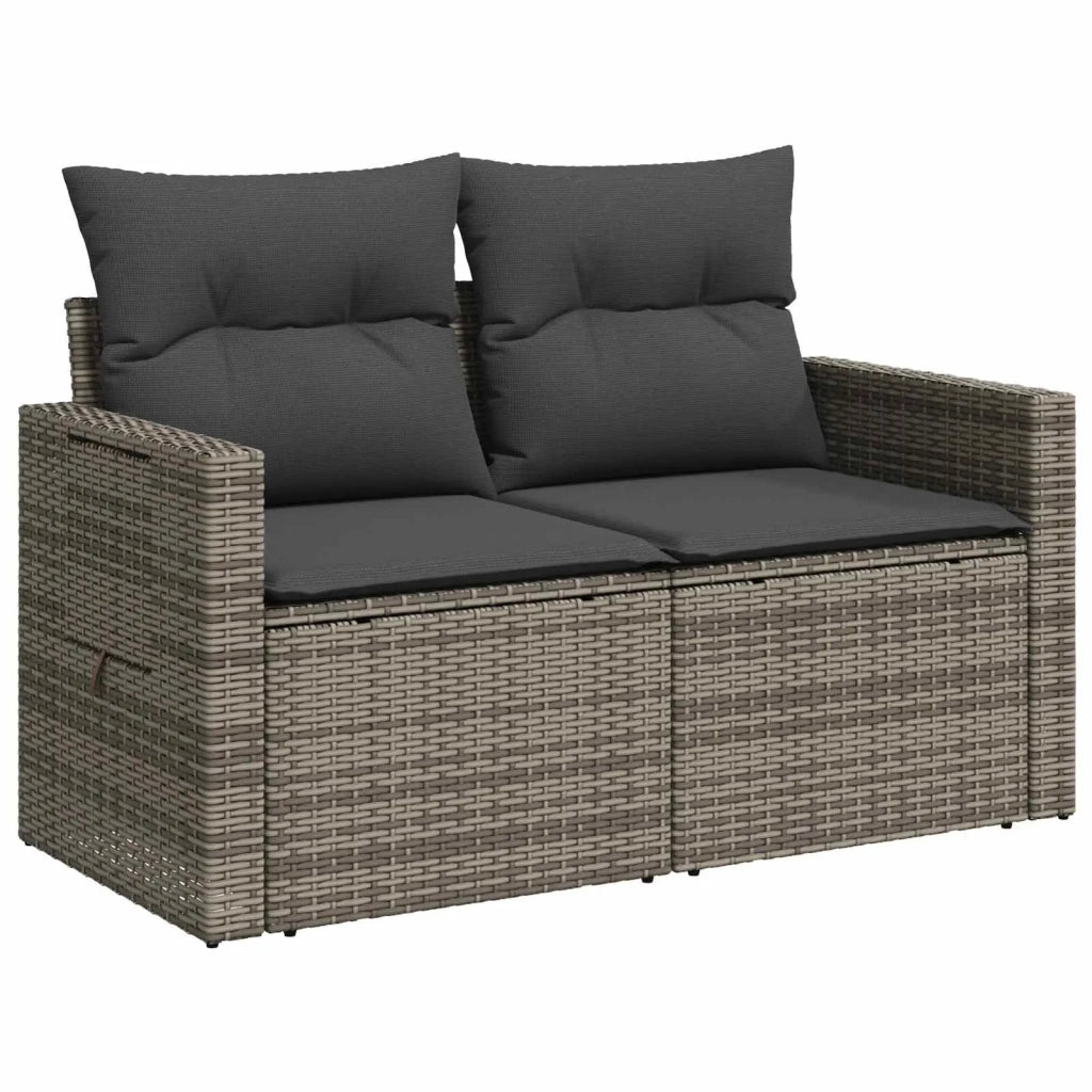 Set di divani 8 pz Grigio e Grigio Scuro 3448388