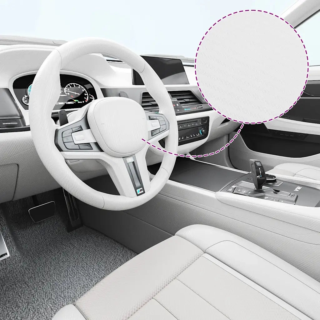 Pellicole per Auto 2 pz 3D Bianco 100x150 cm 210719