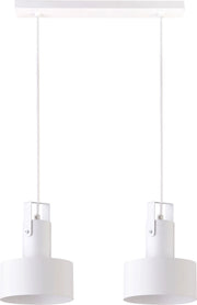 Lampada a sospensione bianca Rif Plus 2, 2xE27 Sigma