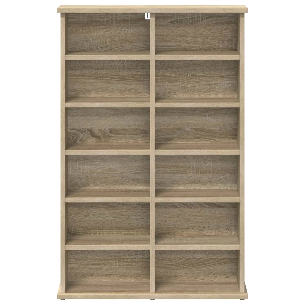 Mobile per CD Rovere Sonoma 60 x 17 x 92 cm 8012734