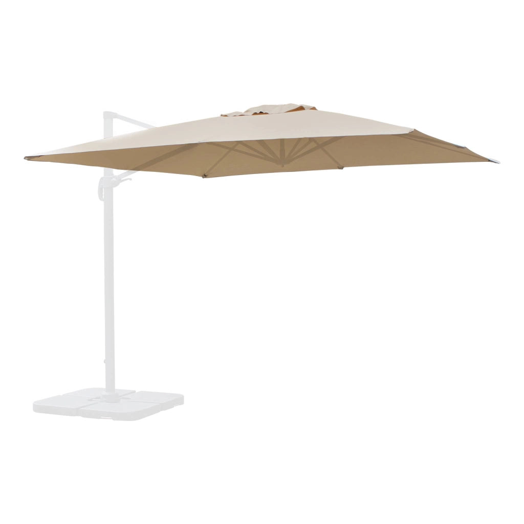 Telo per ombrellone falgos 3x3m, beige