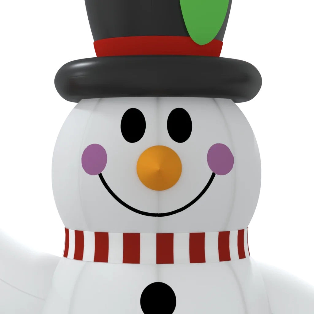 Pupazzo di Neve Gonfiabile con LED 300 cm cod mxl 37412