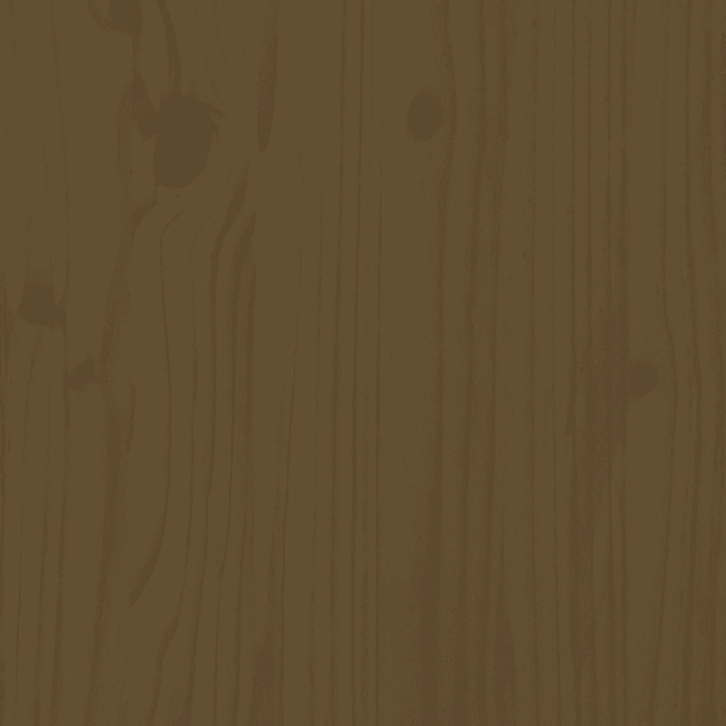 Testiera per Letto ambra 80,5x4x100cm in Legno Massello di Pino 818898