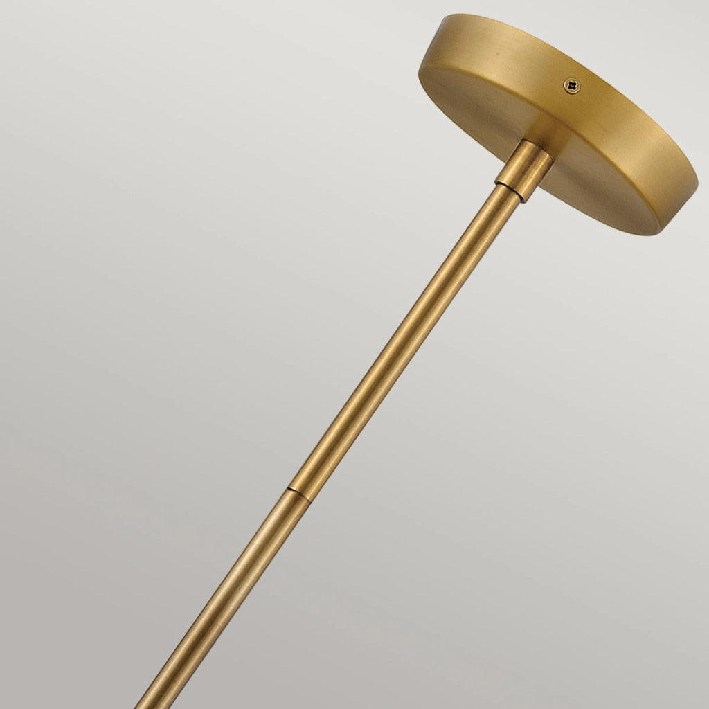 Sospensione moderna ottone Ø33 2xE27 Hinkley Cedric