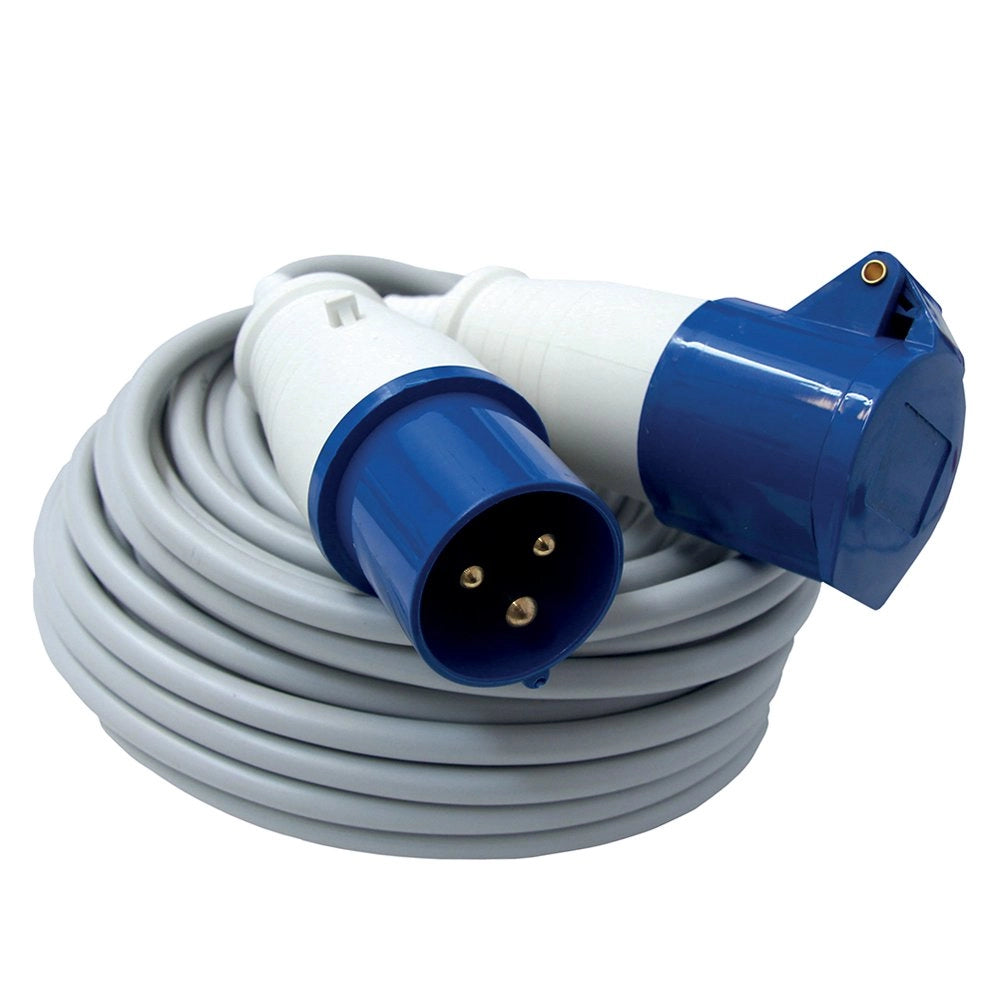PROLUNGA INDUSTRIALE BLU ELECTRALINE  2P+T 16A IP44 n°XMMQ 3X1.5 MT 20