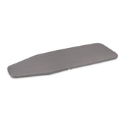 Fondo sotto lavello, pannello da 16 mm, modulo 600 mm, 568x580 mm, Tecnoplastica e Alluminio, Alluminio naturale