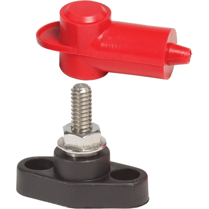 CONNETTORE ALTO AMPER. Ø M6 CONNECTOR WITH PIN Ø MM 8