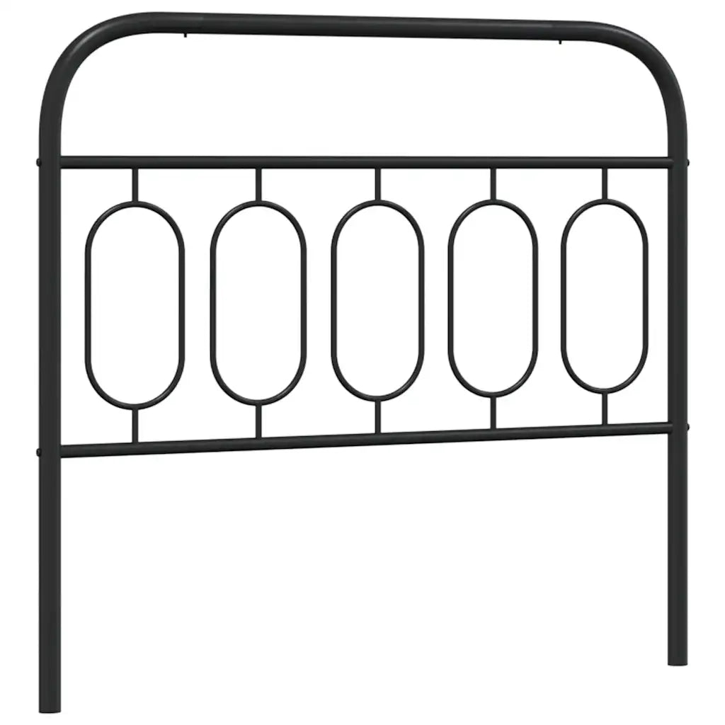 Testiera di Ricambio in Metallo Nero 100 cm 377146