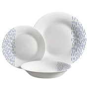 Set 18 piatti rotondi decorati
