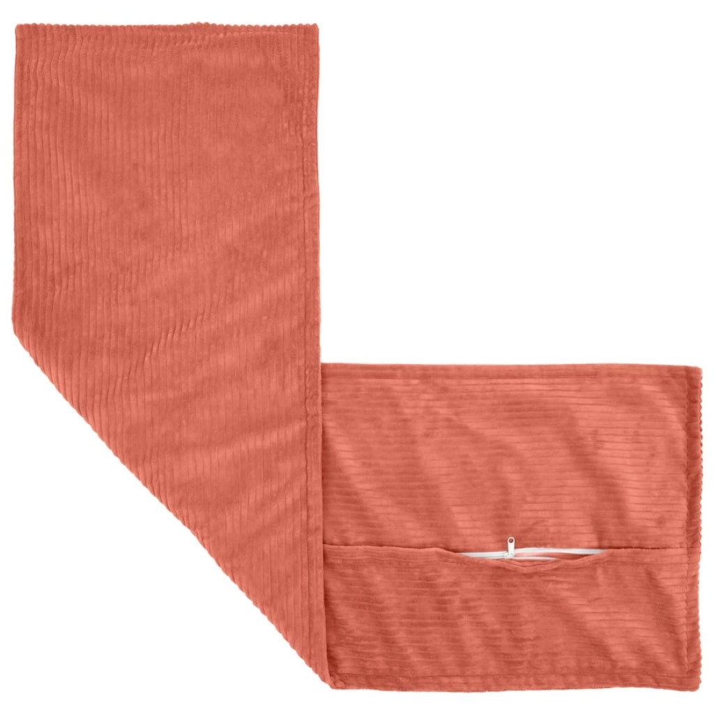 Federa HOUTEN Rosso Arancio 40 x 145 cm corduroy 917210