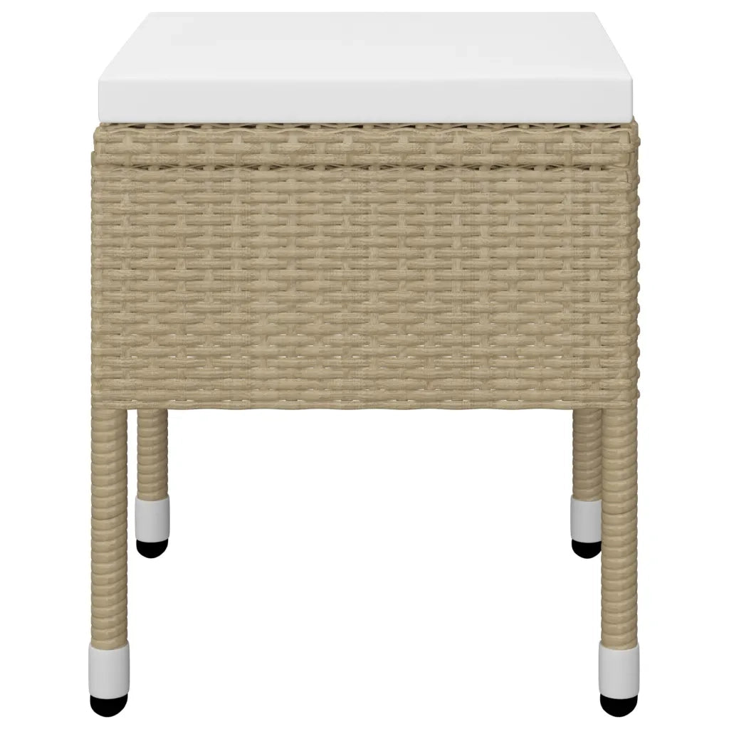 Set Mobili da Pranzo per Giardino 5 pz Beige 3068693