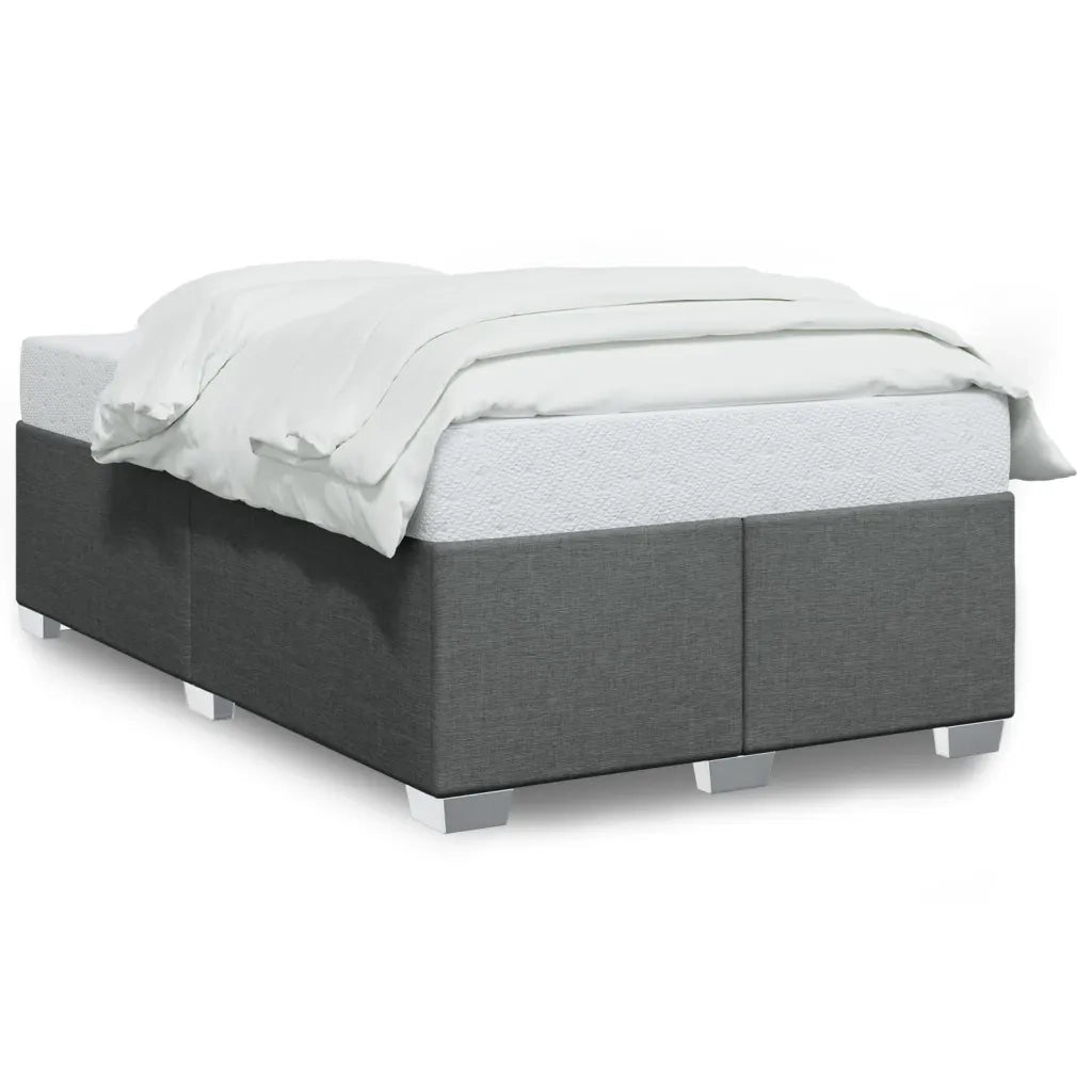 Giroletto senza Materasso Grigio Scuro 120x190 cm in Tessuto 3284458