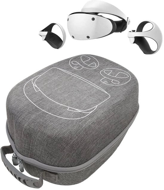 Casella di Protezione per VR2 - Grande Capacità - Grigio - Molteplice Protezione - Facile da Trasportare - Adatto per VR2