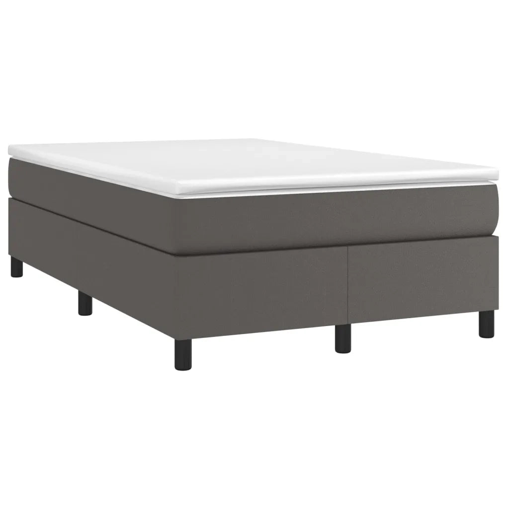 Struttura Letto a Rete a Molle Grigio 120x200 cm in Similpelle 3121039