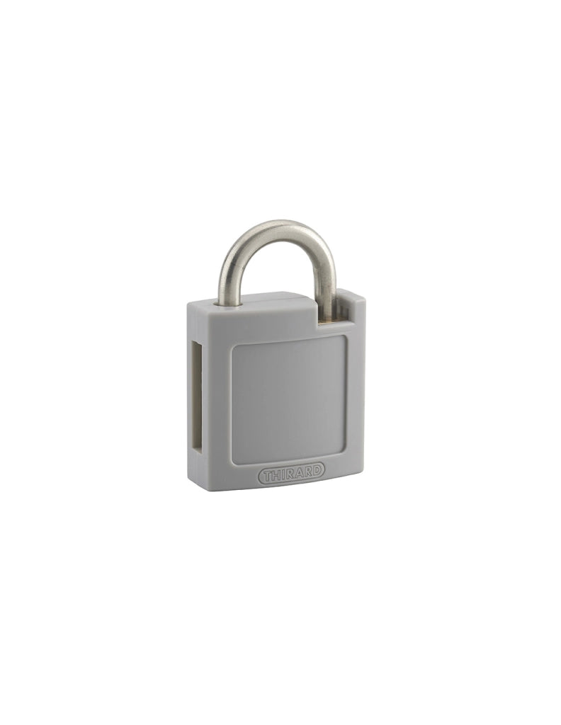 Set di gusci ABS anteriore e posteriore grigi per lucchetto – THIRARD