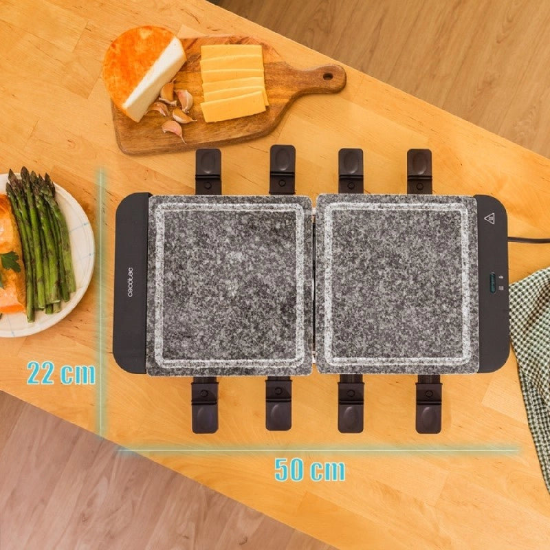 CECOTEC 03226 - Raclette Cheese&Grill 16000 Inox AllStone