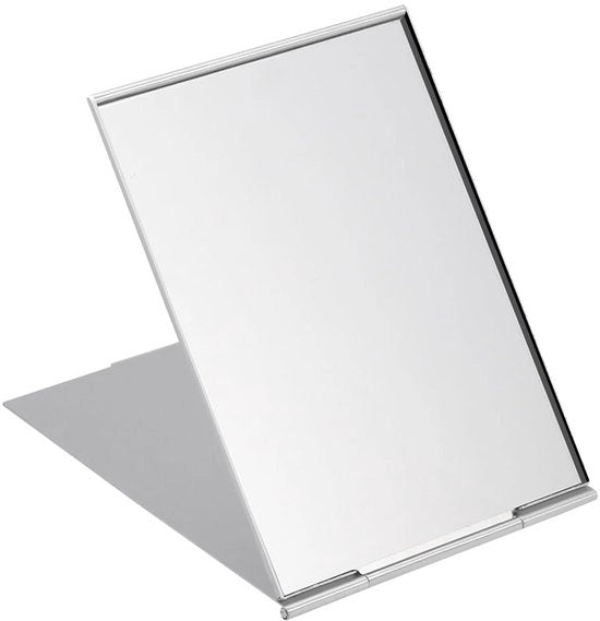 Specchio portatile - Design compattibile - Materiale di alta qualità - Reversibile - Specchio da trucco - Portatile