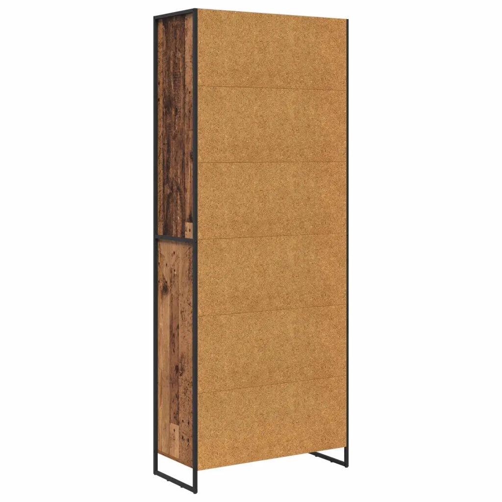 Armadi alti Legno vecchio 79 x 36 x 200 cm Legno multistrato 3403044