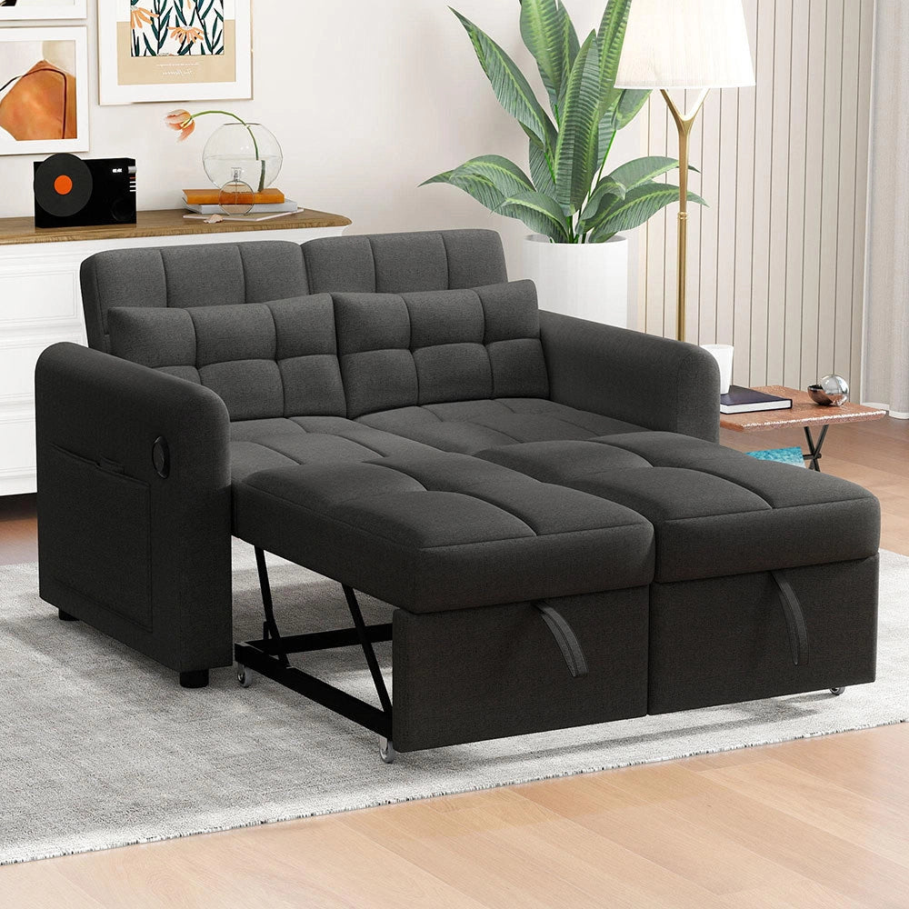 Divano loveseat 3 in 1 - Xylo - Regolabile USB cuscini