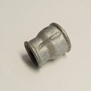 Raccordo ff 1''x3/4'' manicotto giunzione ridotta di ghisa zincata malleabile
