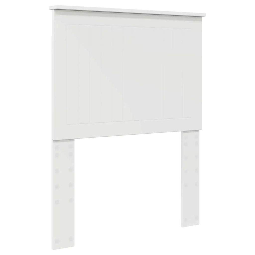 Struttura del letto Bianco 75 x 190 cm Pino massello 3411073