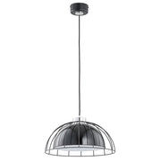 Lampada a sospensione Alfa Bat Bowl nera E27 41cm 60W