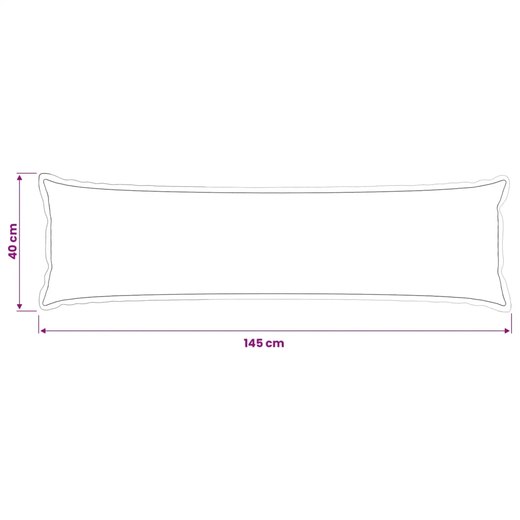 Federa HOUTEN Grigio Scuro 40 x 145 cm Velluto 917146