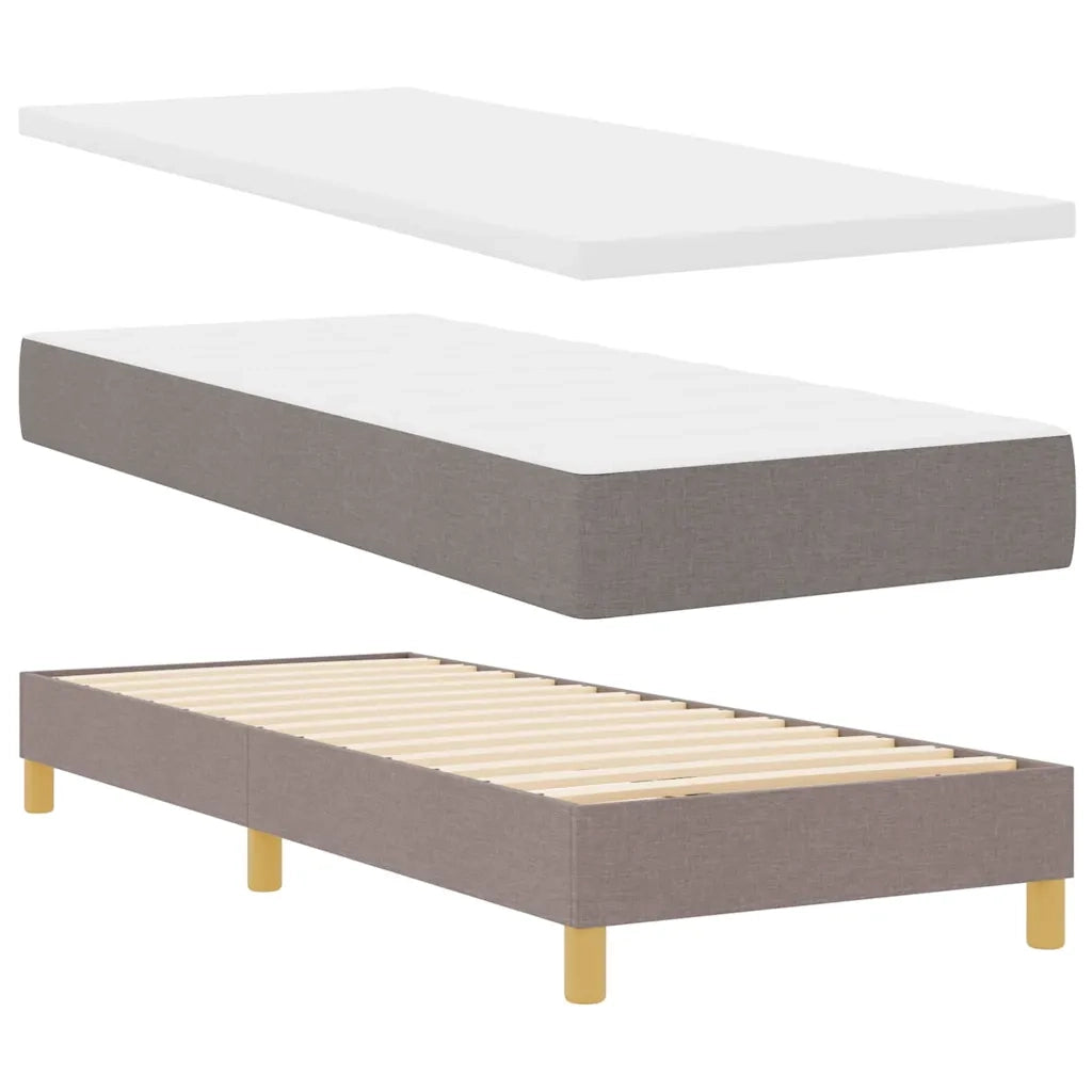 Letto a molle con cuscino Talpa 200 x 80 cm Tessuto 3341325