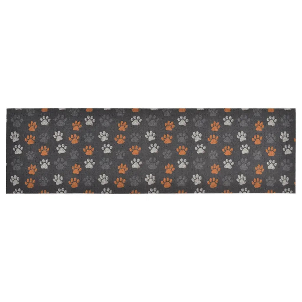 Tappeto del soggiorno | Tappeto da Cucina Lavabile Zampe 60x180 cm Velluto