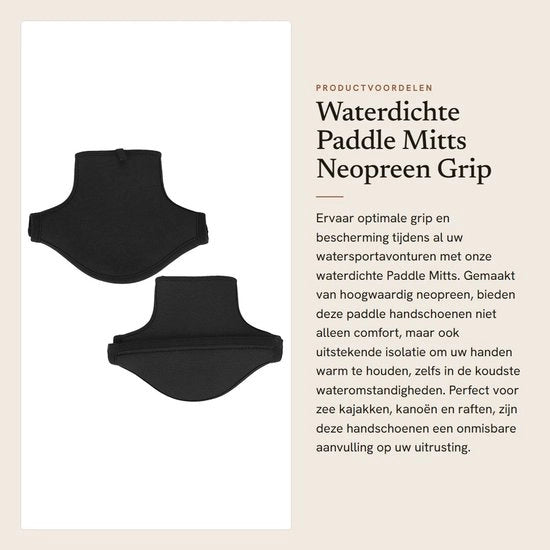 Manopole per remi acqua resistente - Neoprene - Antiscivolo - Sicure e comode - Durevoli
