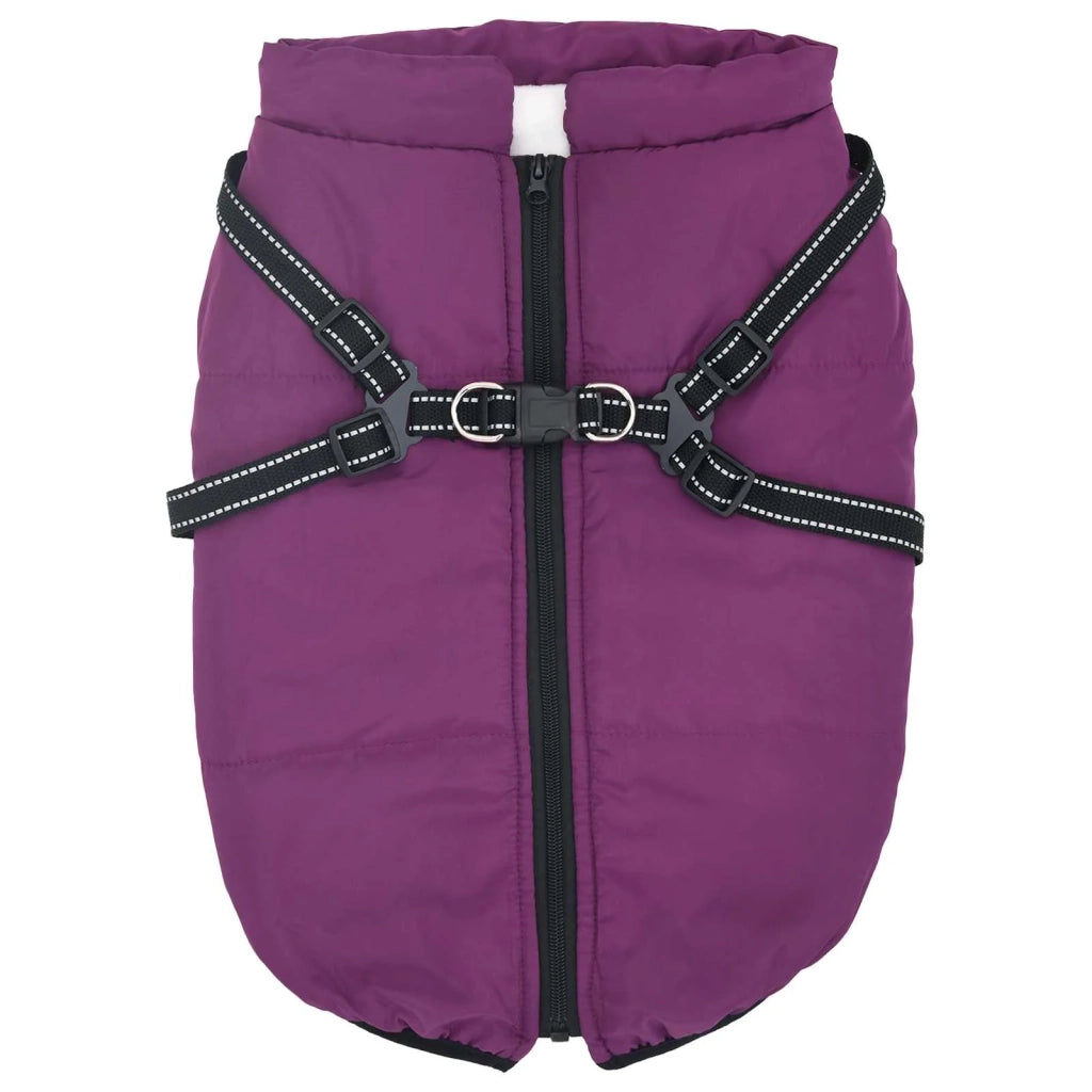 Cappotto per Cani Viola L48 Pile e Poliestere 3422526
