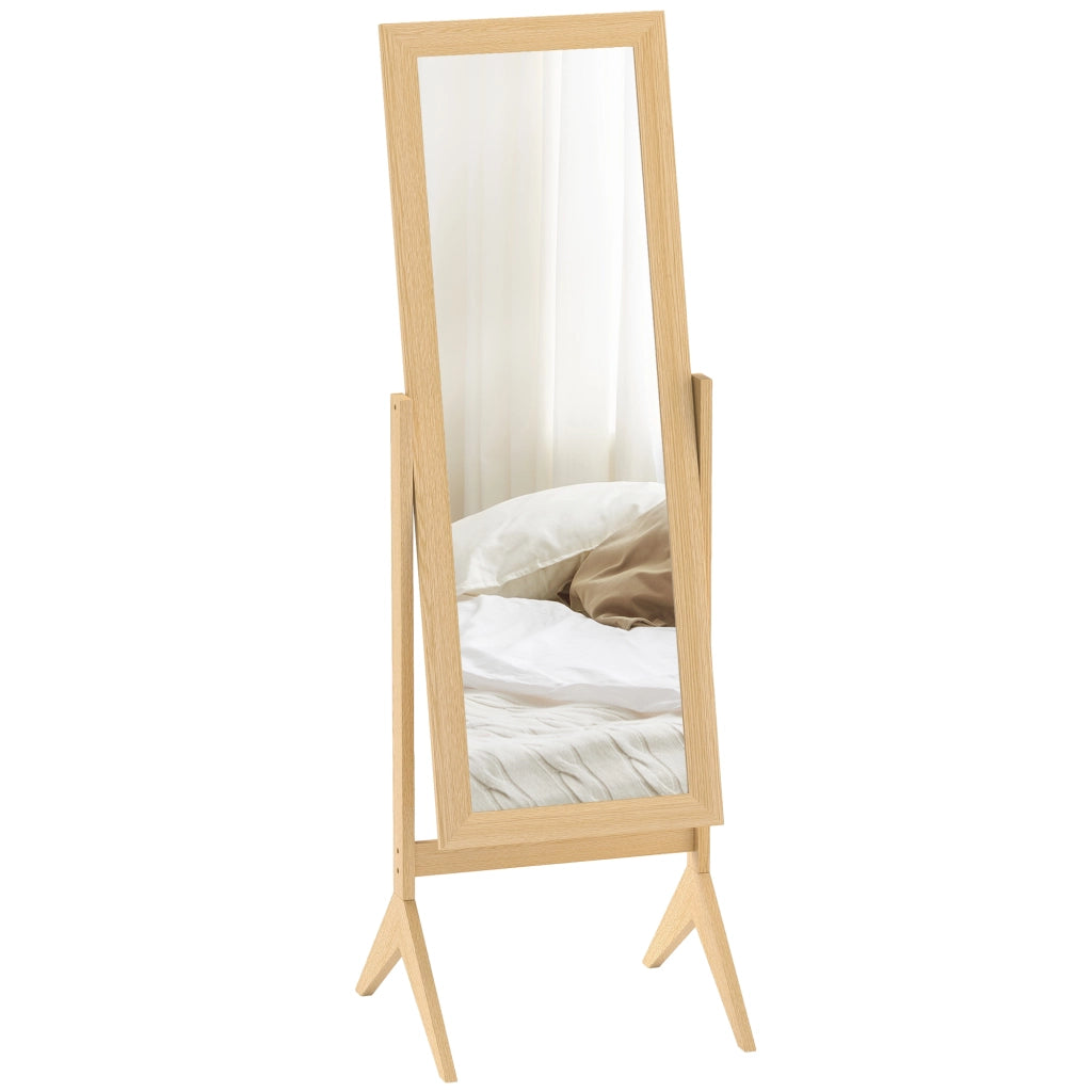 Specchio da terra inclinabile ¨C Xylo ¨C Quercia 47x46x148 cm