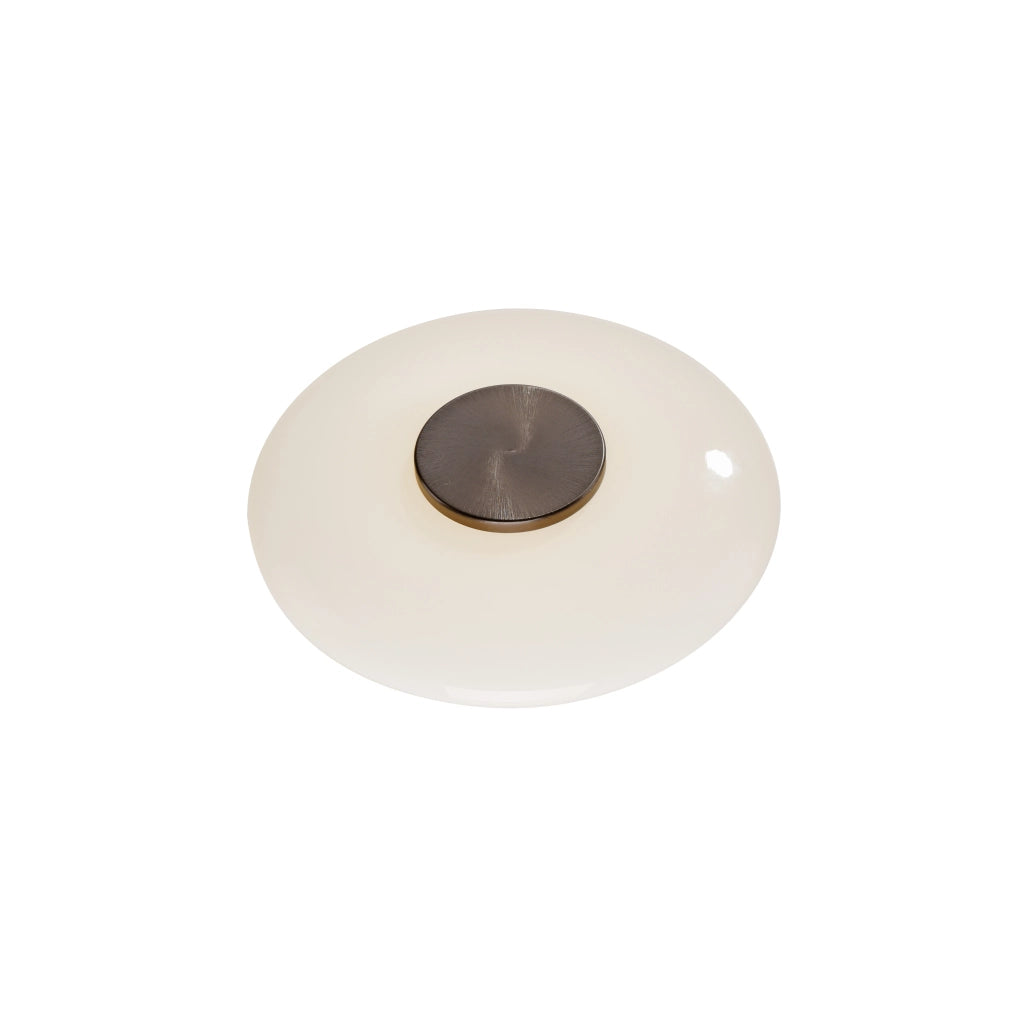 Plafoniera/Parete PURE VITRUM bronzo vetro Ø22 LED 11W