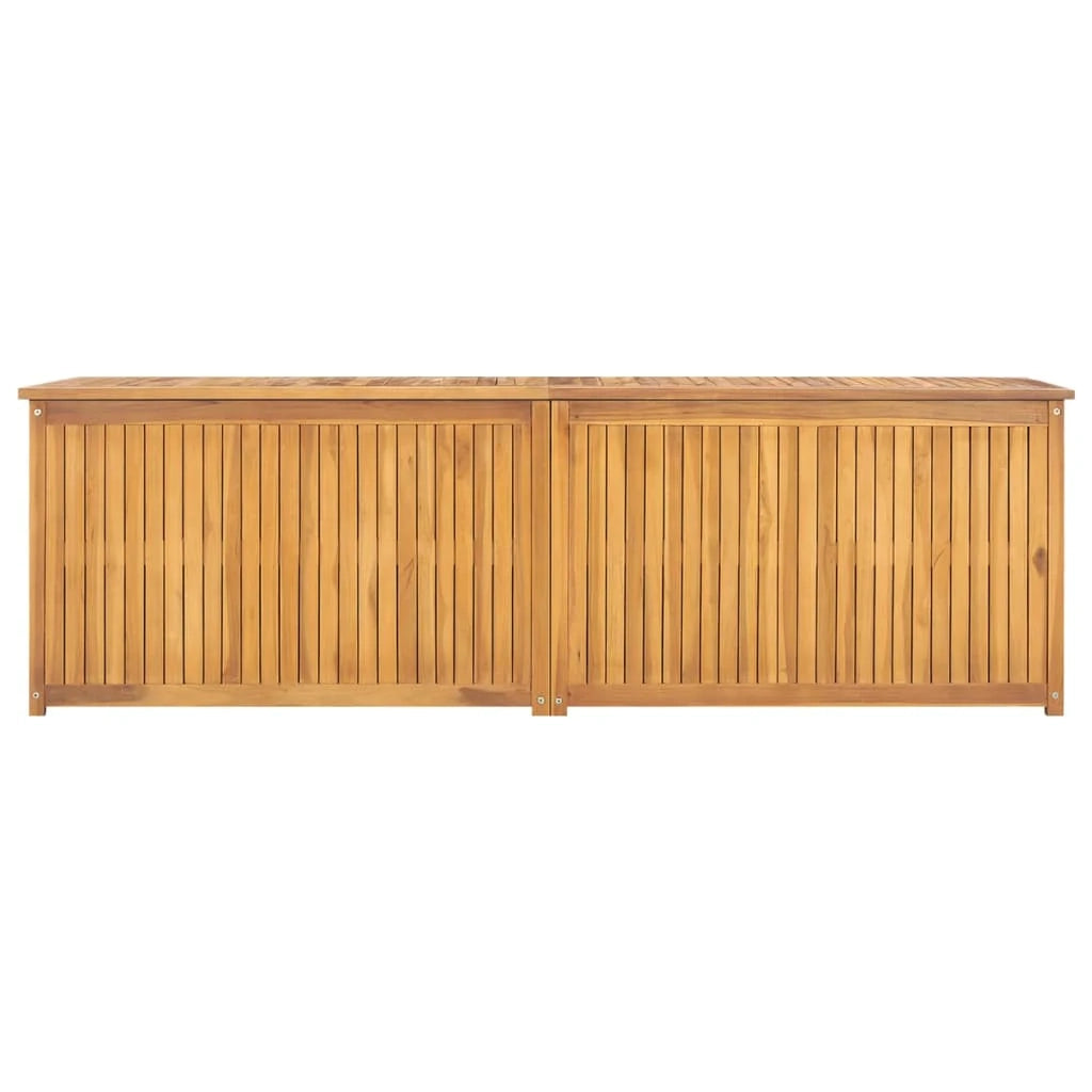 Baule da giardino 175 x 50 x 55 cm in legno massello di teak 02_0012989