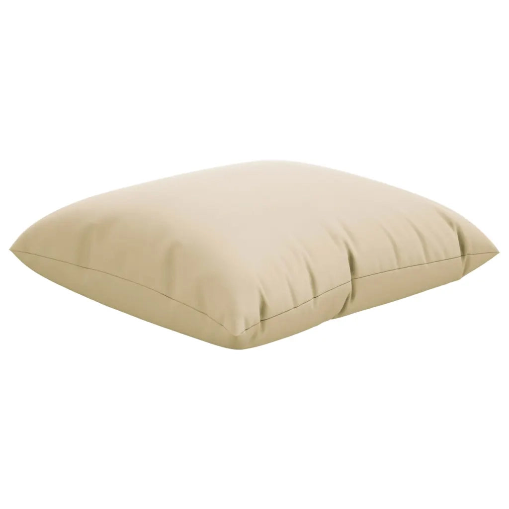 Cuscini per Divano 4 pz Beige 50x50 cm in Tessuto 360384