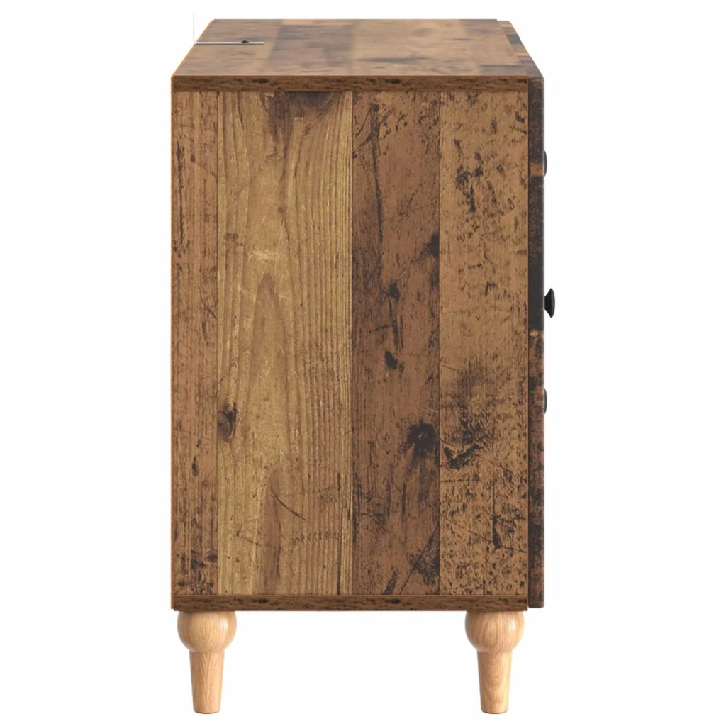 Mobile TV-Credenza per TV Legno antico 89 x 34,5 x 60 cm Legno ingegnerizzato