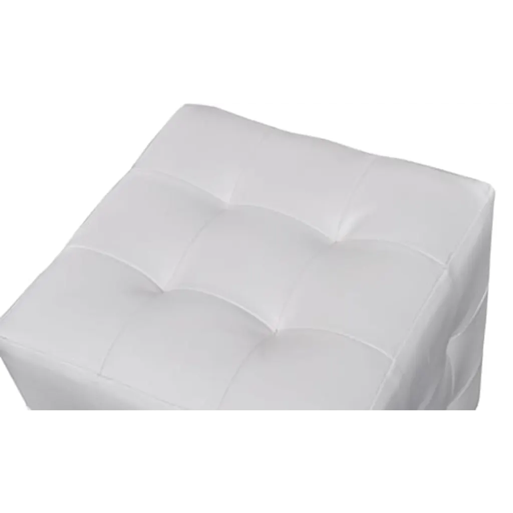 Sgabelli a Cubo Bianchi 60739