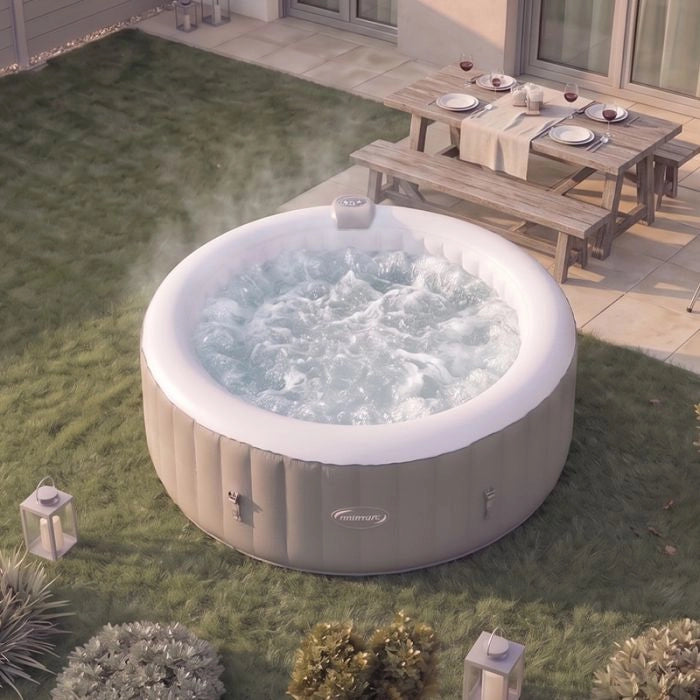 Piscina SPA Idromassaggio Gonfiabile AQUAMAR 4881 - 4 persone