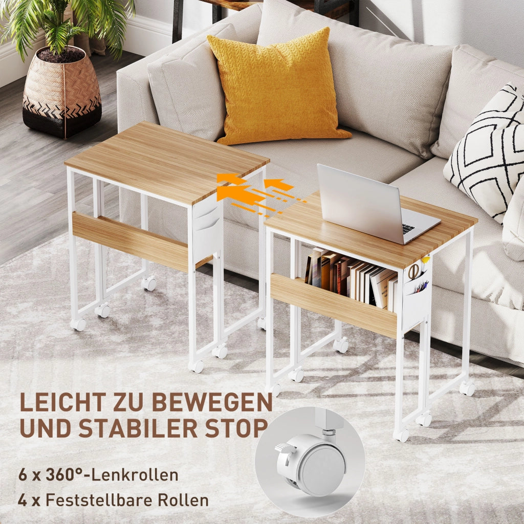 Scrivania pieghevole ¨C zephmum ¨C legno, naturale