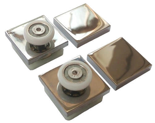 R800/27 - Blocchetti Porta Cuscinetti CROMO - 2 PZ