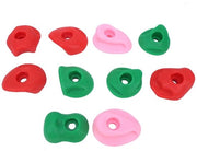 Attrezzi per arrampicata per bambini - Grande - Materiale resistente al trascinamento - Comodo da utilizzare - 10 pezzi